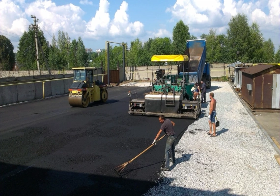 Устройство автодорог в Глебовском и Истринском районе